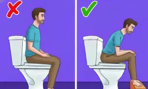 Tư thế ngồi bồn cầu nào tốt cho sức khỏe?